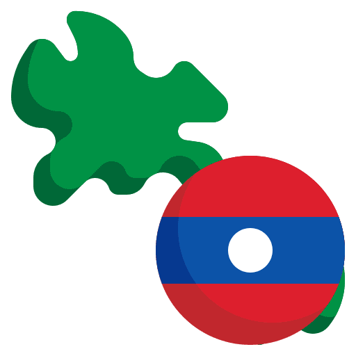 Laos map laos symbol icon Laos map laos symbol icon