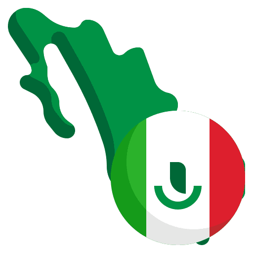 Mexico flag map country icon Mexico flag map country icon