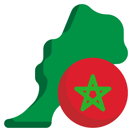 Morocco flag country symbol icon Morocco flag country symbol icon