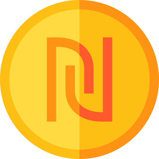 Shekel money signs shekel icon