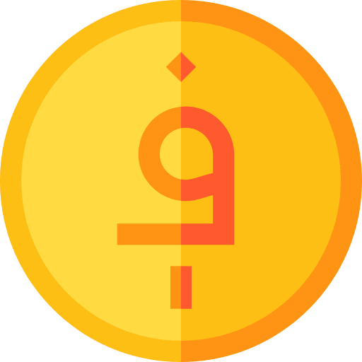 Afghani shapes and symbols economy coin icon Afghani shapes and symbols economy coin icon
