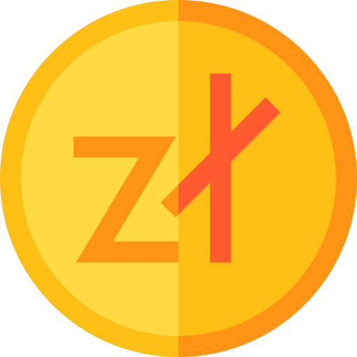 Zloty currency exchange coin currency symbol icon Zloty currency exchange coin currency symbol icon