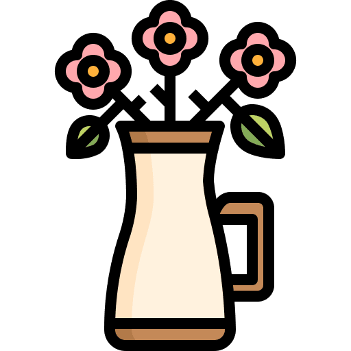 Flower flower pot blooming icon