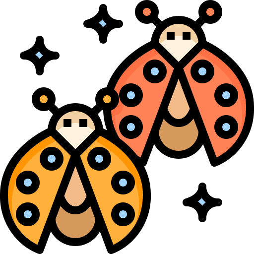 Ladybug nature insect animals icon Ladybug nature insect animals icon