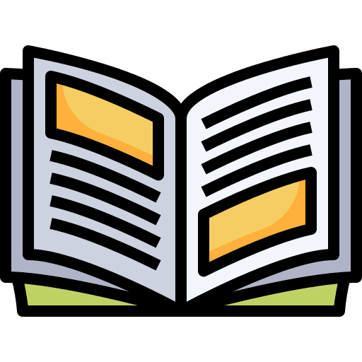 Book knowledge education learning icon Book knowledge education learning icon