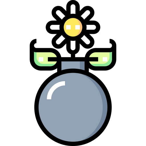 Bomb bomb miscellaneous flower icon Bomb bomb miscellaneous flower icon
