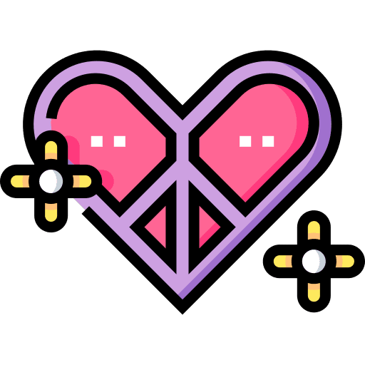 Love symbol love peace icon Love symbol love peace icon