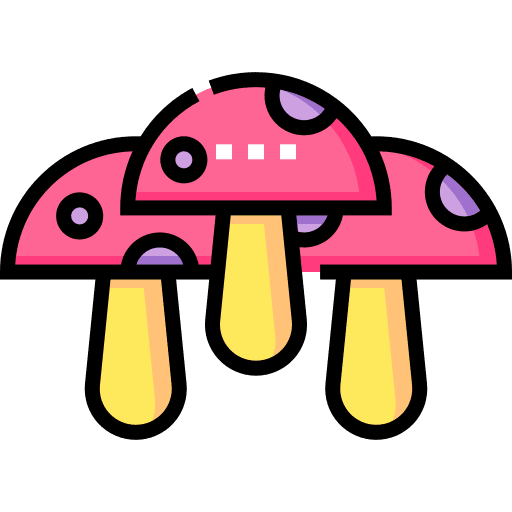 Mushrooms autumn fall nature icon Mushrooms autumn fall nature icon