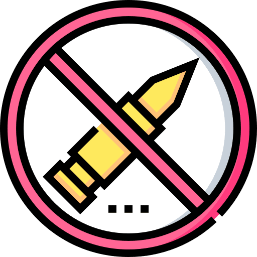 No war forbidden no weapons no war icon No war forbidden no weapons no war icon