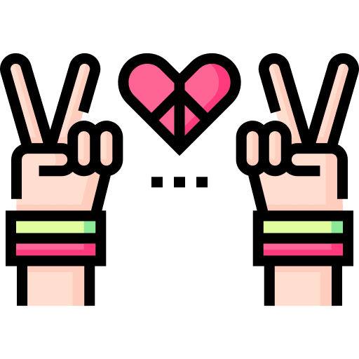 Peace sign love and romance peace sign peace icon