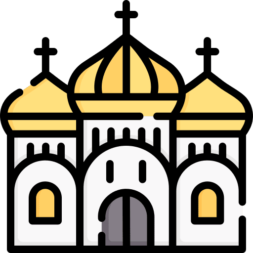 Church monuments russia orthodox icon