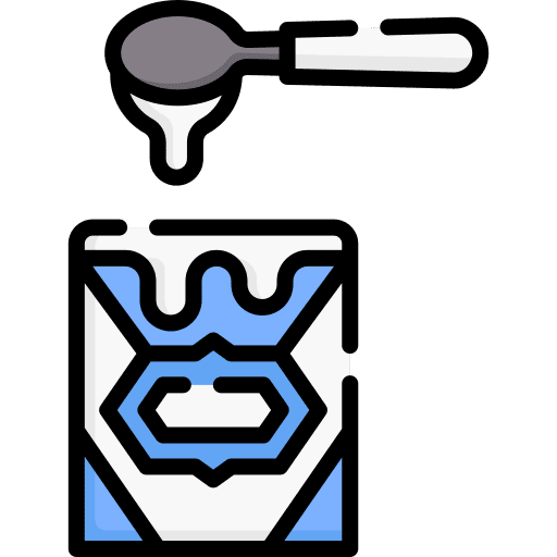 Condensed milk cream bakery food and restaurant icon
