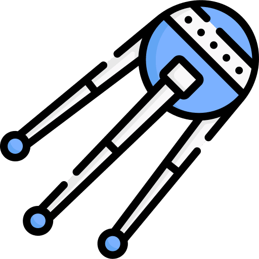 Sputnik sputnik wireless connectivity satellites icon
