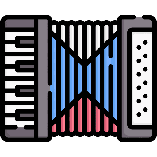 Accordion classical entertainment accordion icon