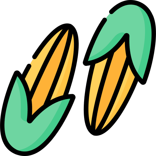 Corn cereal corn vegetarian icon