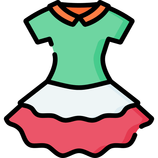 Dress dress brazil elegant icon