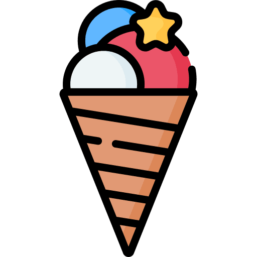 Ice cream ice cream sweet dessert icon
