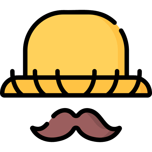 Straw hat hat traditional garment icon Straw hat hat traditional garment icon