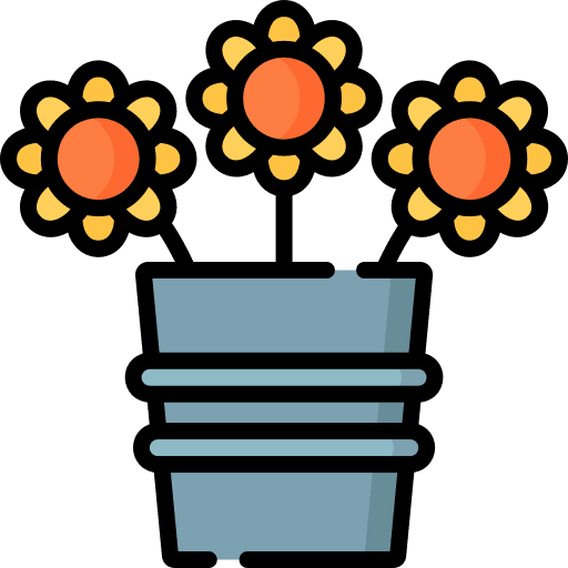 Flowers nature garden florist icon Flowers nature garden florist icon