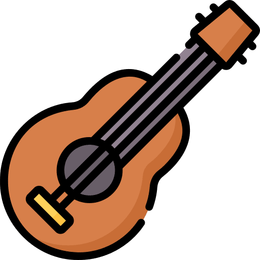 Guitar guitar orchestra musician icon Guitar guitar orchestra musician icon