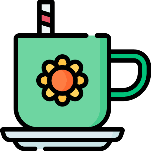 Mug straw mug food and restaurant icon Mug straw mug food and restaurant icon