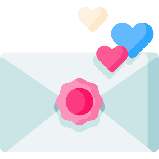 Wedding invitation love and romance communications wedding invitation icon