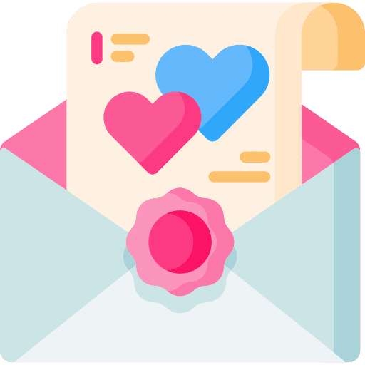 Wedding invitation mail romance romantic icon Wedding invitation mail romance romantic icon