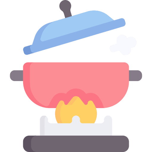 Cooking pot cooking pot soup saucepan icon