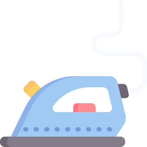 Iron electric iron clothes furniture and household icon Iron electric iron clothes furniture and household icon