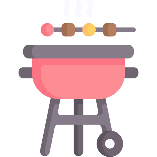 Grill holidays food bbq icon Grill holidays food bbq icon