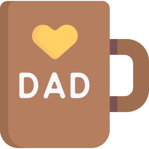 Mug coffee cup cup fathers day icon Mug coffee cup cup fathers day icon