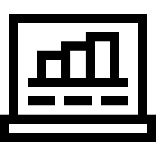 Analytics statistics report business and finance analytics icon