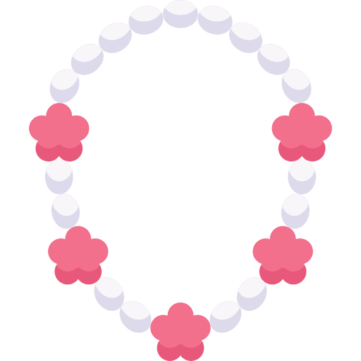Garland festival cultures flowers icon