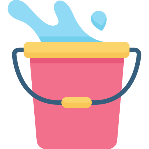 Water bucket cultures water bucket festival icon