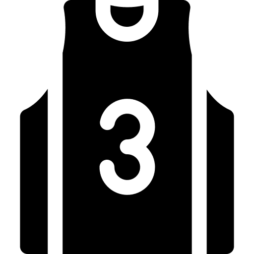 Basketball sports and competition tshirt garment icon