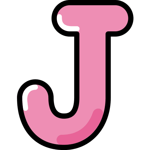 Letter j letter j alphabetic alphabetical icon