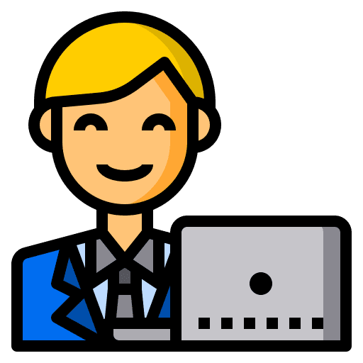 Business man man employee avatar icon