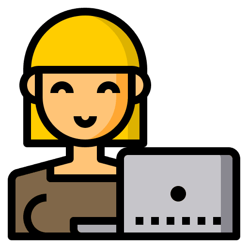 Girl user girl student icon Girl user girl student icon