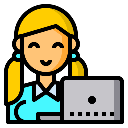 Student avatar worker woman icon Student avatar worker woman icon