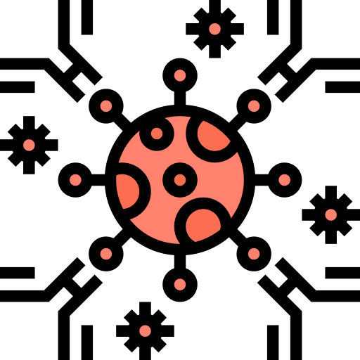 Antibody cells antibodies healthcare and medical icon