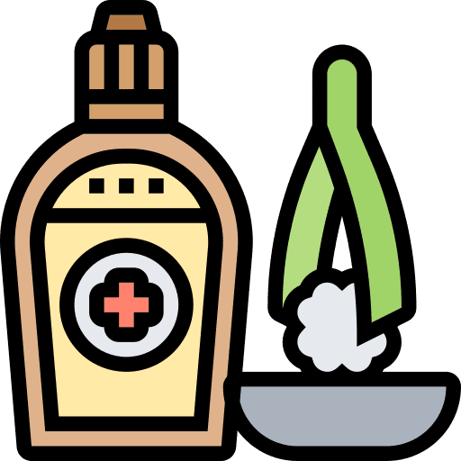 Antiseptic disinfection disinfectant antibiotic icon