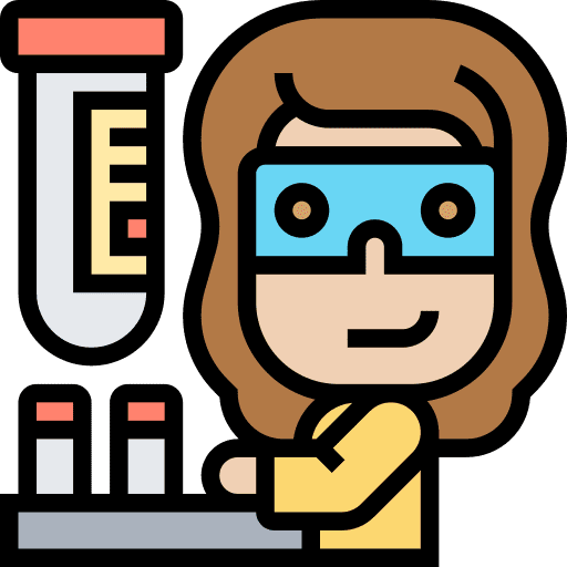 Blood tube people sample laboratory icon