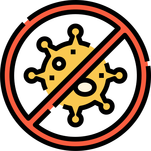 Anti virus virus anti virus healthcare and medical icon