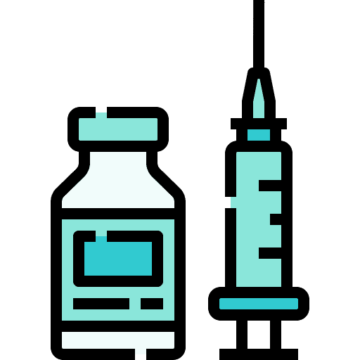 Drug inject medicine pharmacy icon