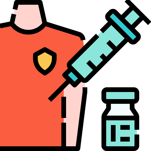 Injection medicine insulin vaccine icon