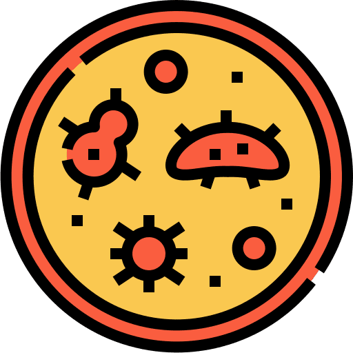 Petri dish petri dish lab healthcare and medical icon