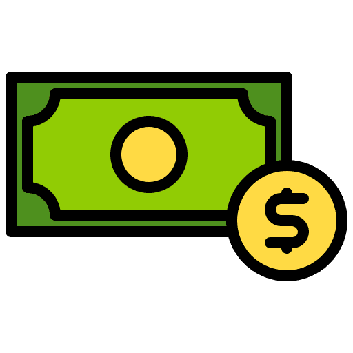 Cash coin money business pack icon Cash coin money business pack icon
