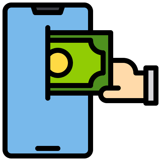 Cash withdraw cash money icon Cash withdraw cash money icon
