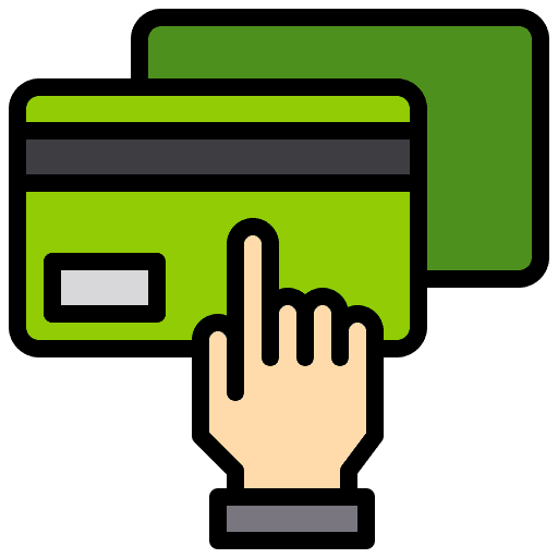 Credit card hand cash credit card icon Credit card hand cash credit card icon