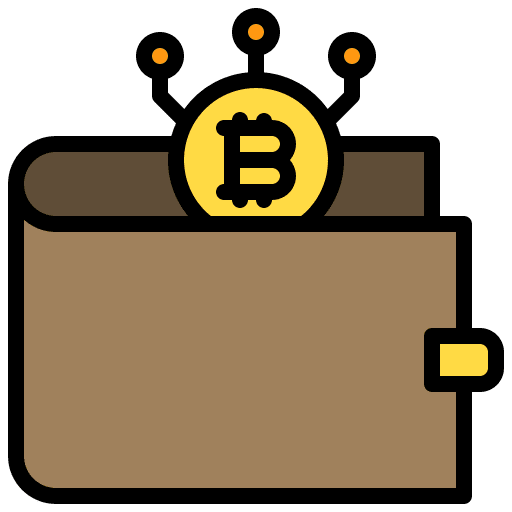 Wallet digital currency business and finance wallet icon Wallet digital currency business and finance wallet icon
